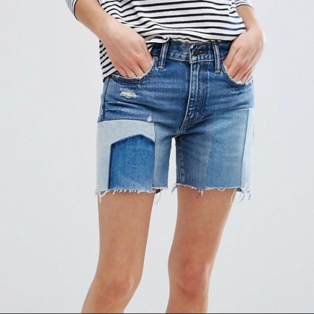 Levi’s 505c Patchwork Denim Shorts
